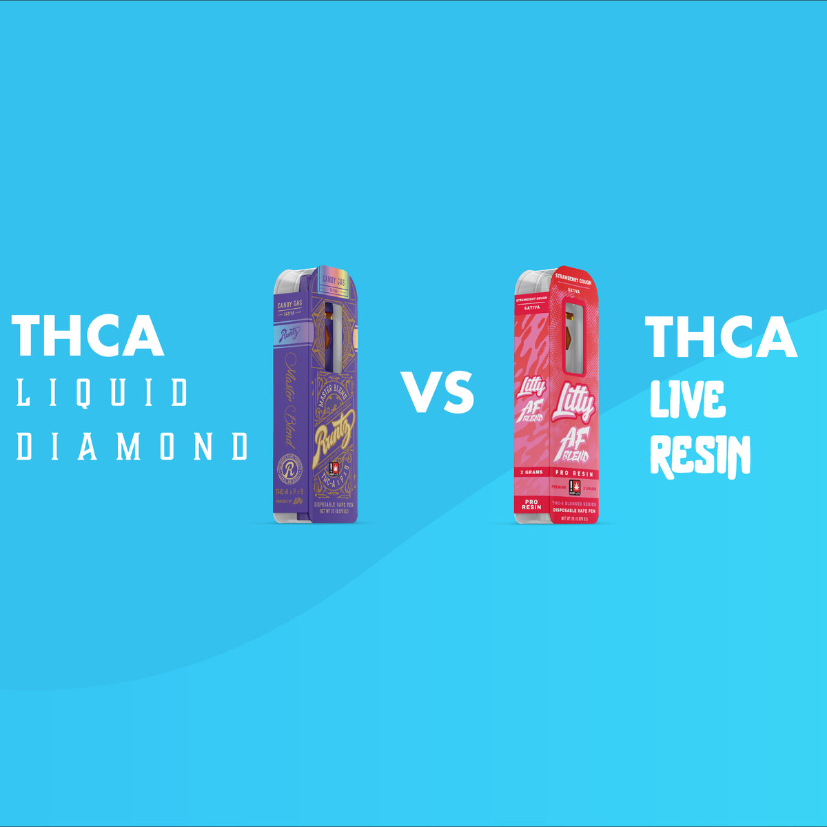live resin vs liquid diamonds vape ALPHA NIC SALTS