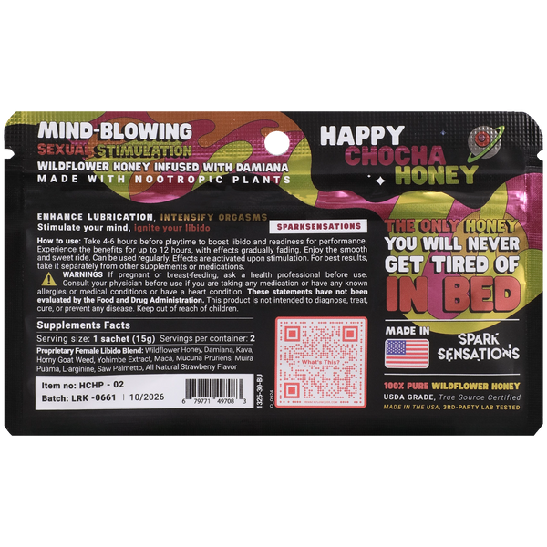 Arousal Honey For Him & Her - Happy Chocha