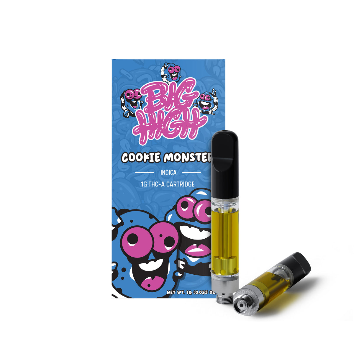 THCA Carts Big High 1G | Fruity, Tropical & Blue