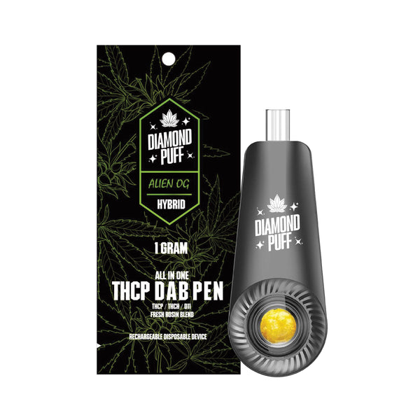 THC-P Live Rosin Dab Pen - 1G - Diamond Puff