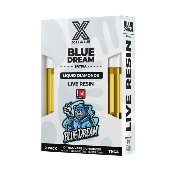 THCA Live Resin Carts - Xhale - 2PK