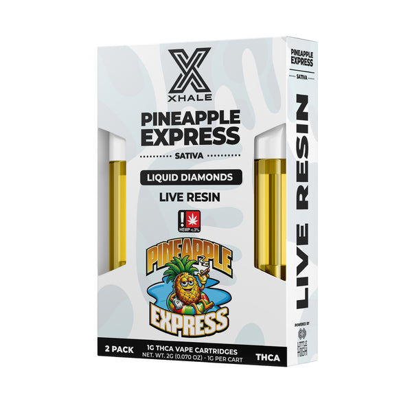 THCA Live Resin Carts - Xhale - 2PK