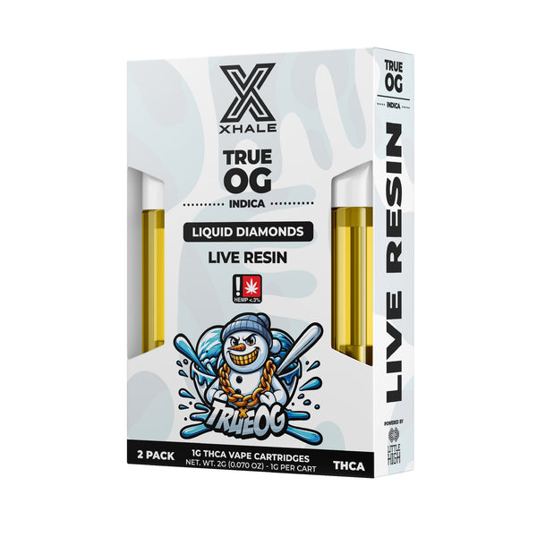 THCA Live Resin Carts - Xhale - 2PK