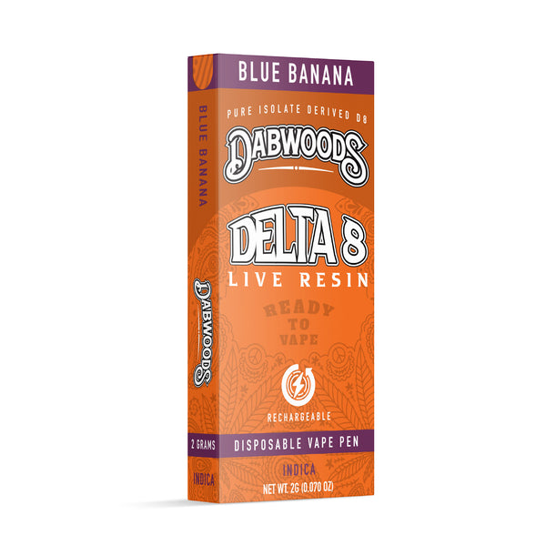 dabwoods disposable blue banana