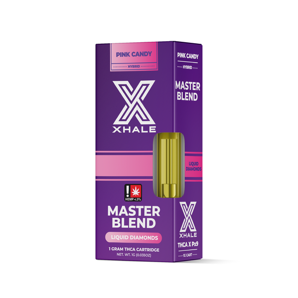 liquid diamond carts xhale pink candy