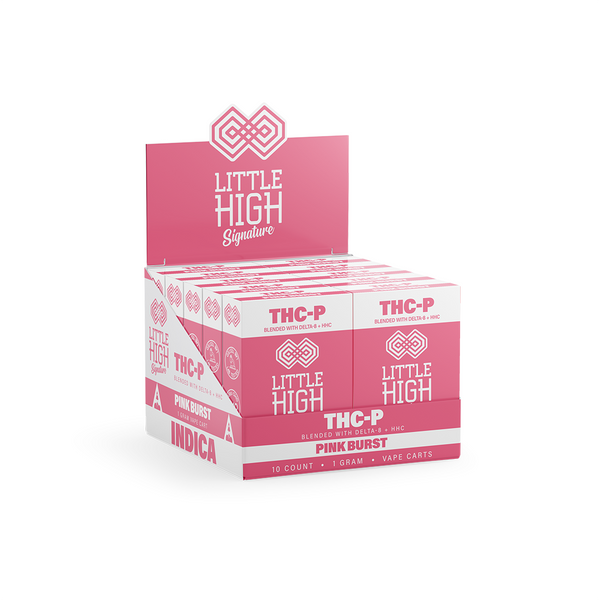 Little High THCP Cart Pink Burst 10 Pack