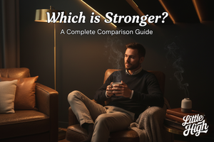 Which is Stronger? A complete comparison guide — THCP vs THCA premium hemp disposables by Little High