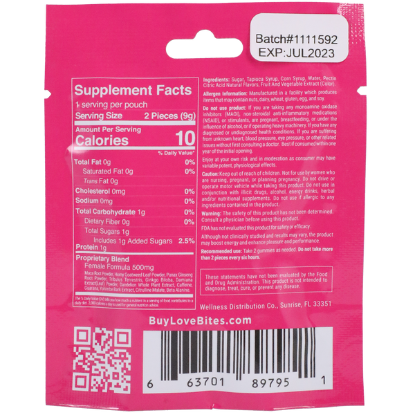 Male Enhancements Gummies - Love Bites