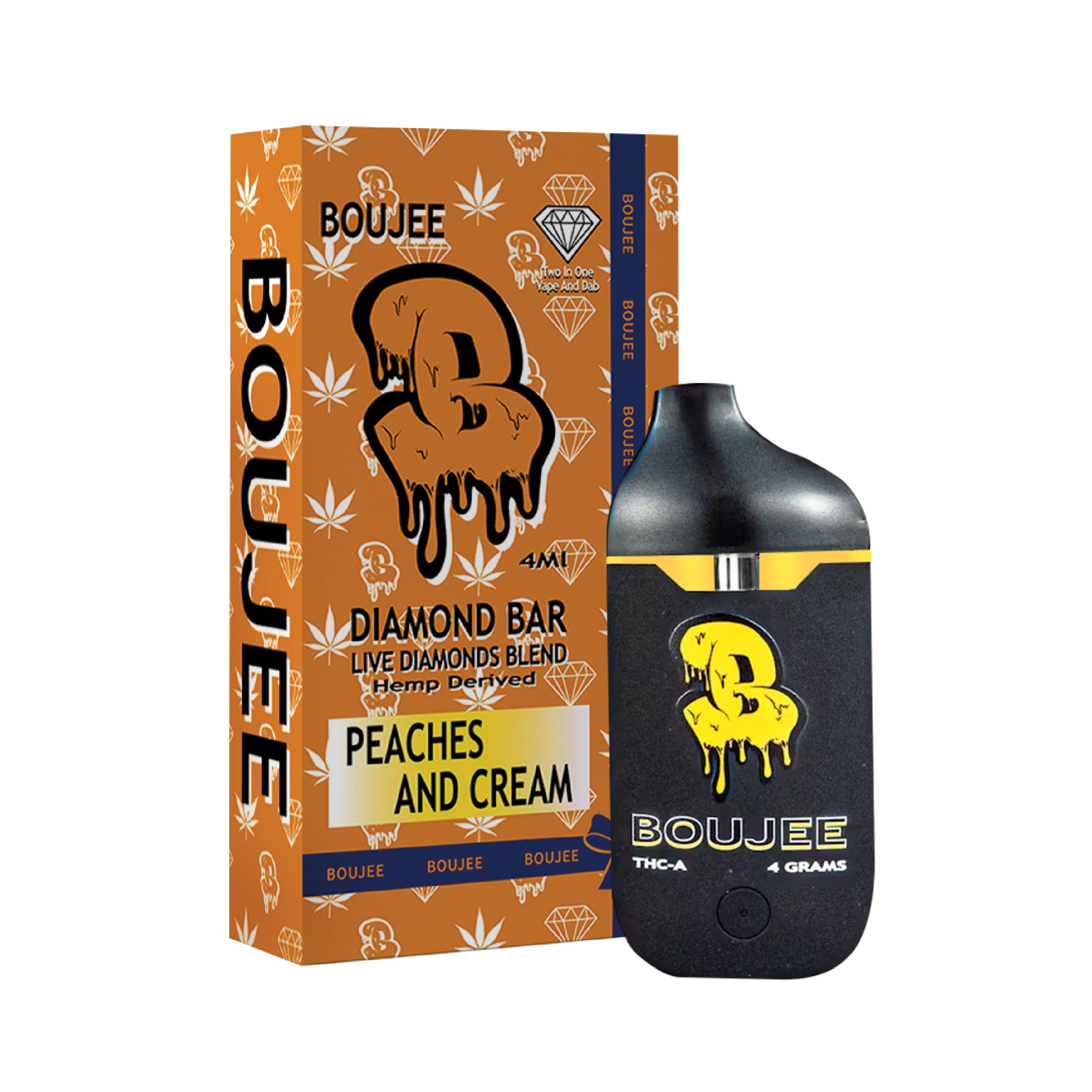THC-A Vape & Dab Diamond Bar 4G by BOUJEE | Little High THC-A Vape & Dab Diamond Bar 4G by BOUJEE | Little High