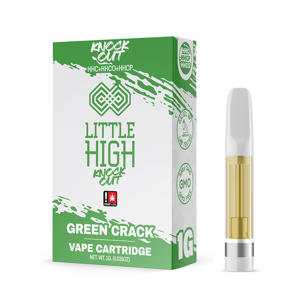 Little High TKO - HHC + HHCO + HHCP - Sativa - Green Crack