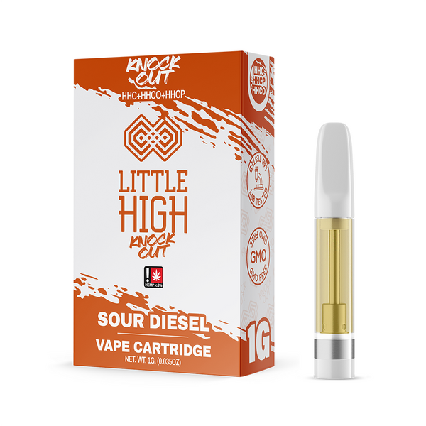 Little High TKO - HHC + HHCO + HHCP - Sativa - Sour Diesel