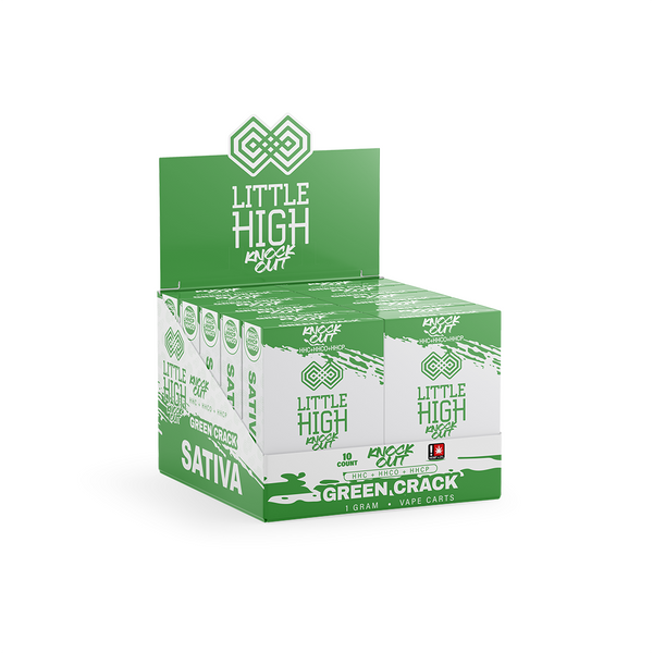 Little High TKO - HHC + HHCO + HHCP - Sativa - Green Crack