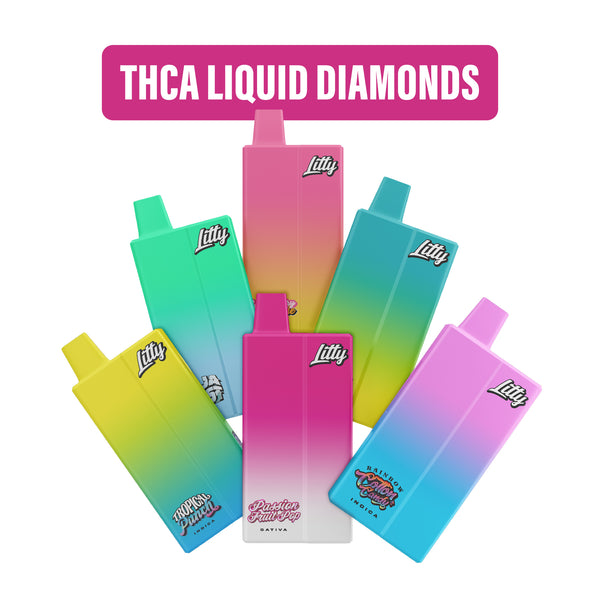 THCA Liquid Diamonds - Disposable - Litty 5G