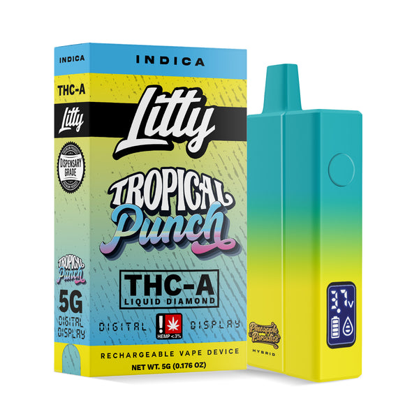 THCA Liquid Diamonds - Disposable - Litty 5G