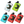 Five colorful vape devices with 'Nanabar' branding on a white background