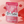 Strawberry flavored Little High Stun Bites gummies with high potency D8, D9, and THCP cannabinoids in a clear container.