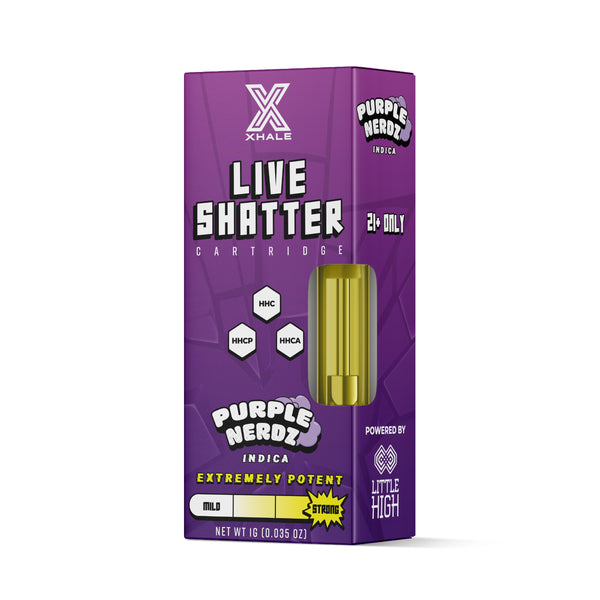 HHC Live Shatter Carts - XHALE - 1G