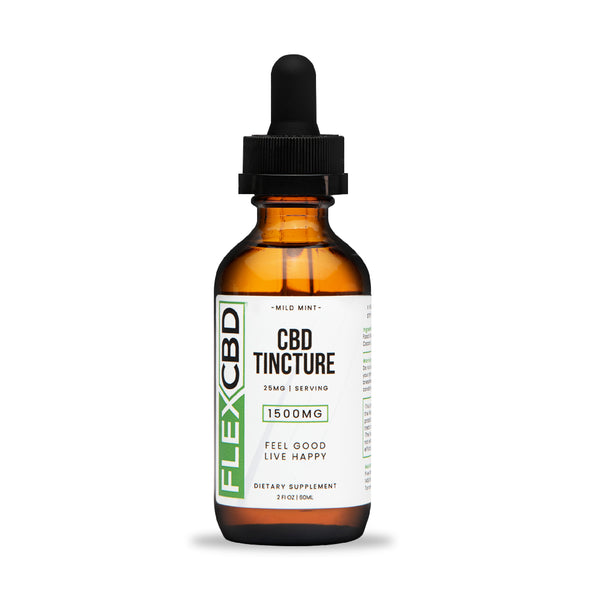 Broad Spectrum CBD Oil Tincture - 1500MG - FlexCBD