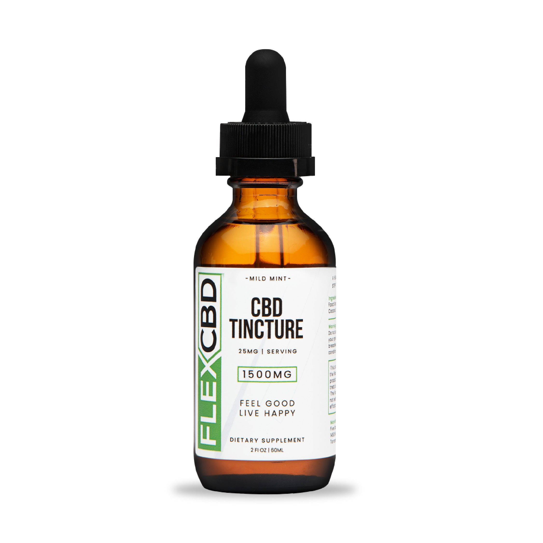Broad Spectrum CBD Oil Tincture - 1500MG - FlexCBD | Little High