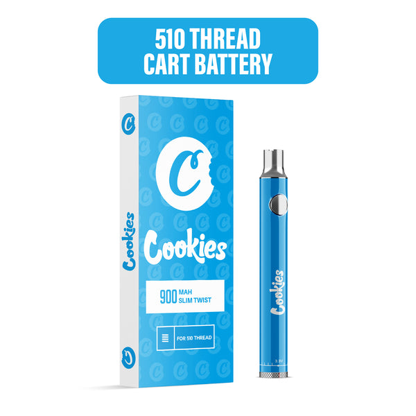 Cookies Slim Twist 510 Thread Battery 3 Pack