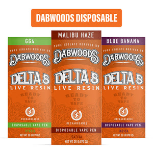 Dabwoods Disposable - Delta 8 2G