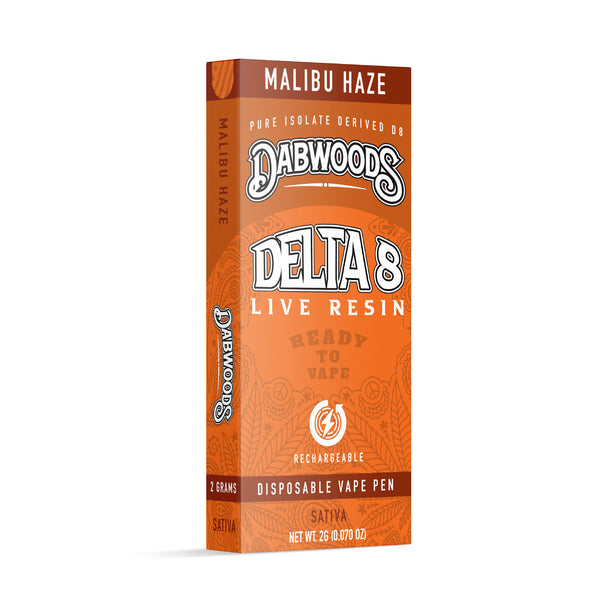 dabwoods disposable malibu haze