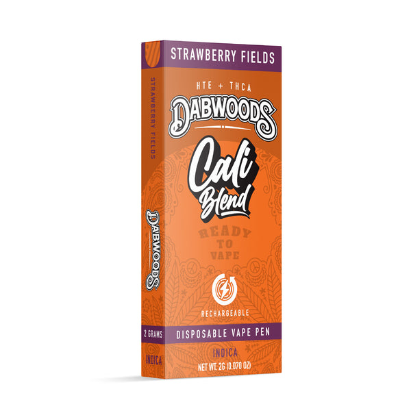 dabwoods disposable vape strawberry fields