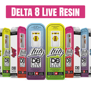 Delta 8 Live Resin Disposable - Litty Vape 2G