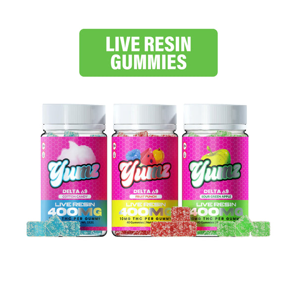 YUMZ Live Resin Gummies 3 Pack