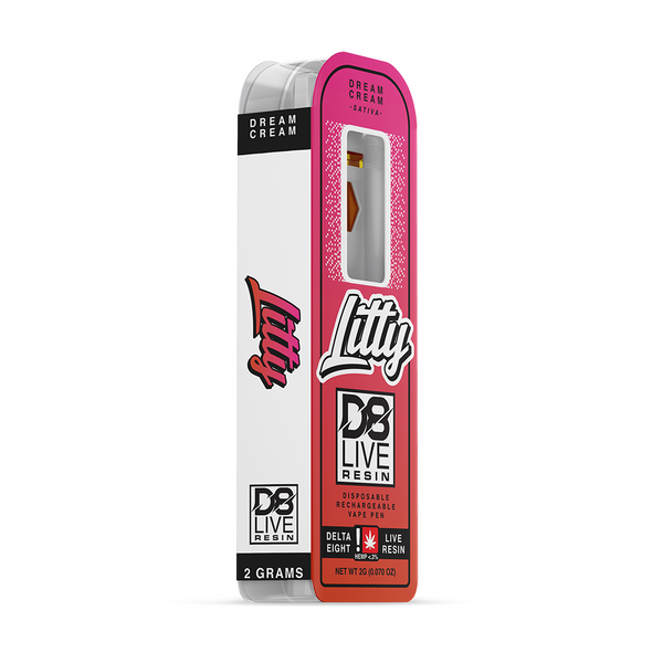 Delta 8 Live Resin Disposable - Litty Vape 2G