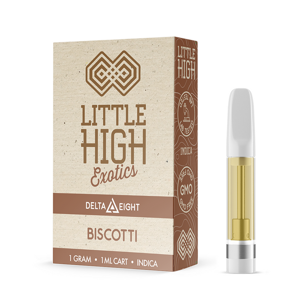 Little High Delta-8 Biscotti Cart