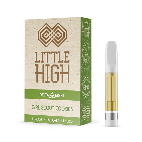Little High Delta-8 Girl Scout Cookies Cart