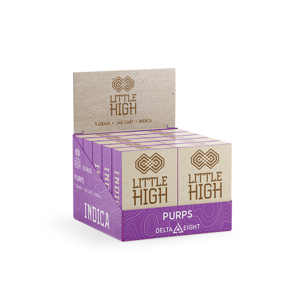 Little High Delta-8 Purps Cart 10 Pack