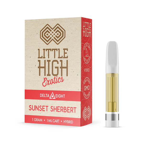 Little High Delta-8 Sunset Sherbert Cart