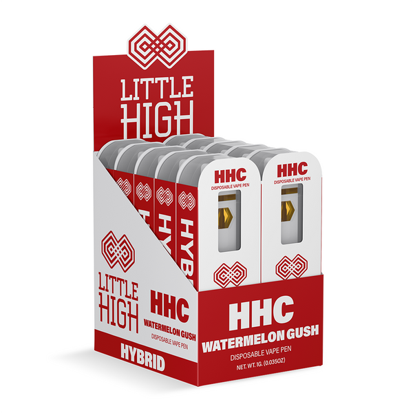 Little High HHC Watermelon Gush Disposable Pen 10 Pack