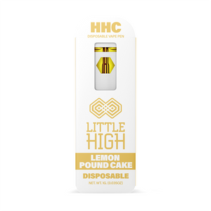 littlehigh hhc lemon pound cake disposable pen front