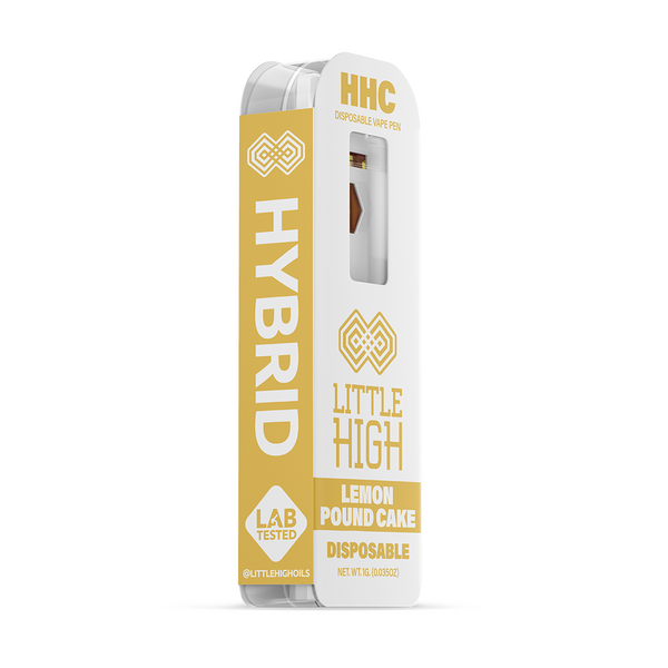 Little High - HHC Hybrid - Lemon Pound Cake - Disposable Pen