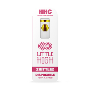 little high hhc zkittles disposable front