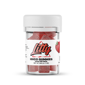 Litty - HHC-O Gummies - Sour Strawberry