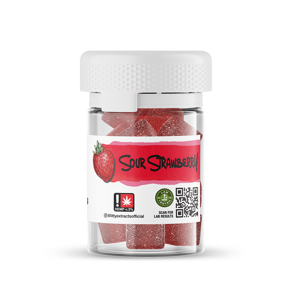 Litty - HHC-O Gummies - Sour Strawberry